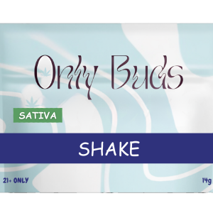 Only Buds Delux Shake Pouch  (Sativa)
